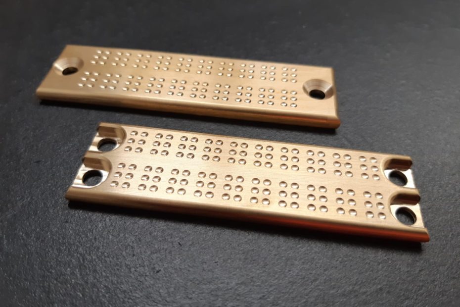 Braille - Prägestempel, Messingprägestempel
